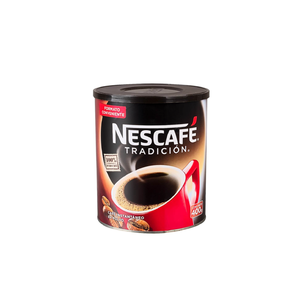 Nescafe café instantáneo tarro 400gr tradicion