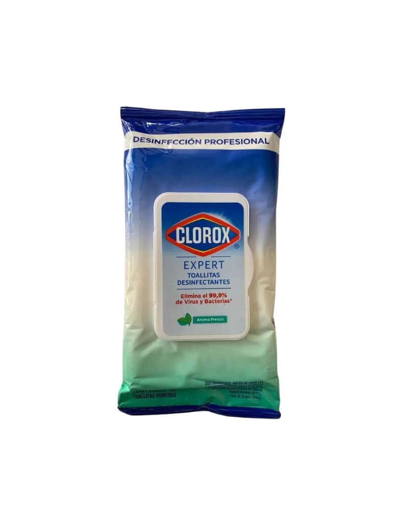 Toallita desinfectante 30un Clorox pack