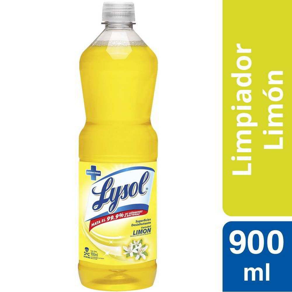Limpiapisos limon 900ml Lysol